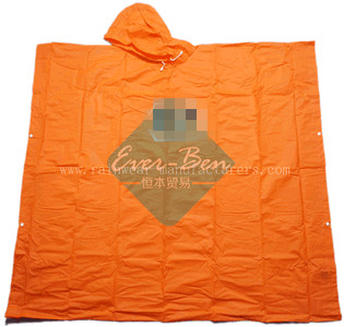 NFCI Orange eva rain poncho supplier